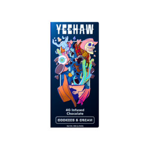 YEEHAW Infused Chocolate Bar – premium CBD THC edible delight